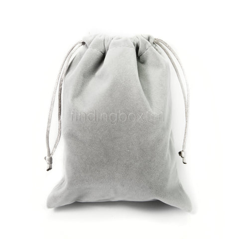 100pcs Grey Satin Drawstring Bags Custom Dust Bags Jewelry Package Pouch  Personalized Your Logo Printed Wholesale Package Gift Bag 